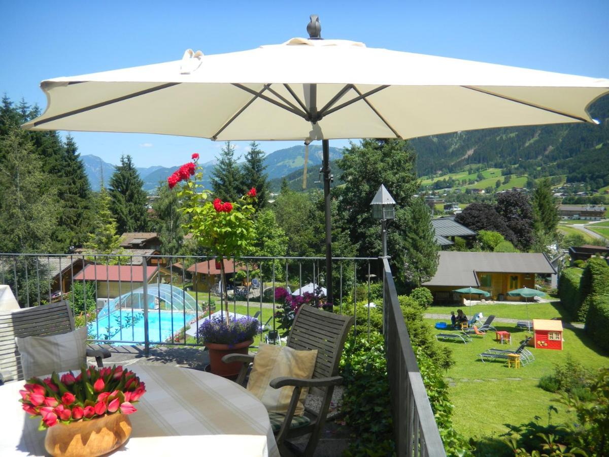 Gartenhotel Rosenhof Bei Kitzbuehel โอแบร์นดอร์ฟ อิน ทิโรล ภายนอก รูปภาพ
