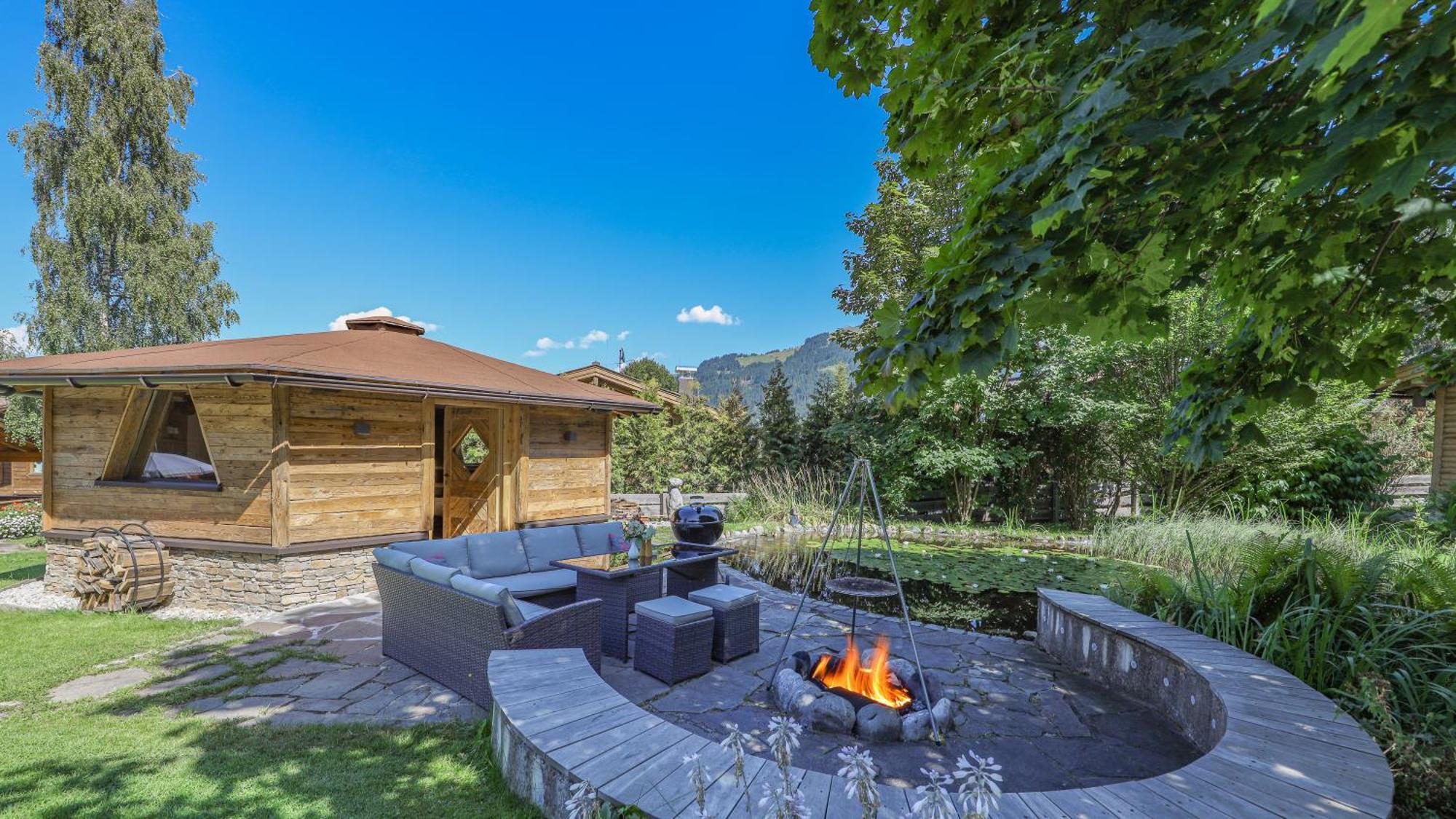 Gartenhotel Rosenhof Bei Kitzbuehel โอแบร์นดอร์ฟ อิน ทิโรล ภายนอก รูปภาพ
