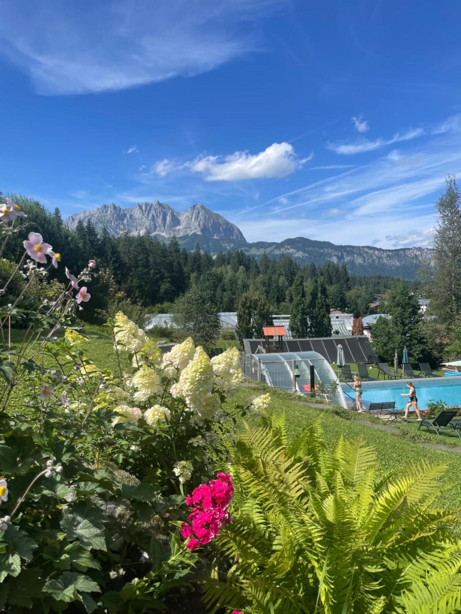 Gartenhotel Rosenhof Bei Kitzbuehel โอแบร์นดอร์ฟ อิน ทิโรล ภายนอก รูปภาพ
