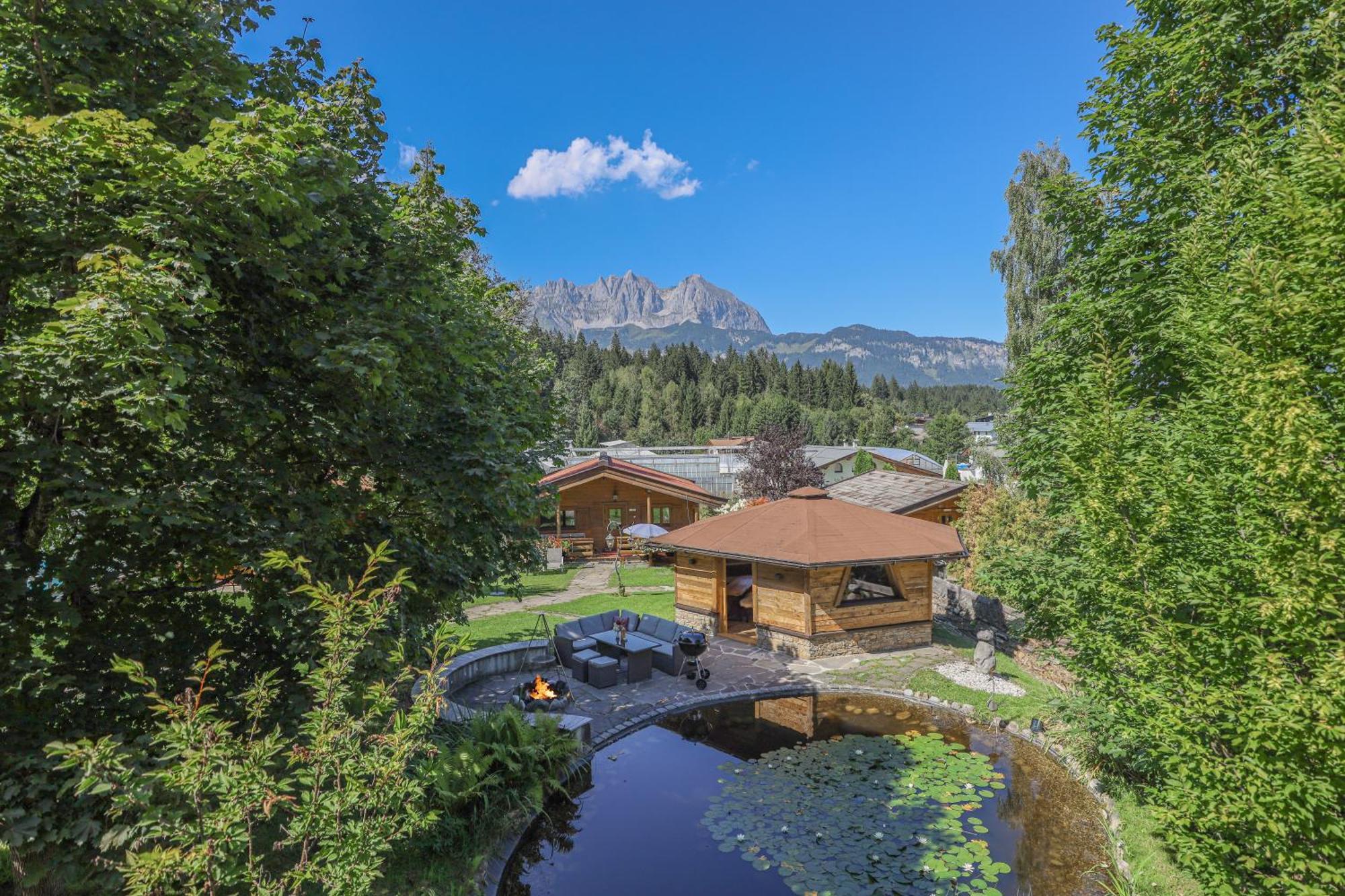 Gartenhotel Rosenhof Bei Kitzbuehel โอแบร์นดอร์ฟ อิน ทิโรล ภายนอก รูปภาพ